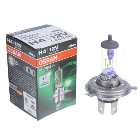 Car lamp OSRAM Allseason, H4, 12 V, 60/55 W, P43T