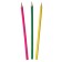 Pencils 12 colors, wooden body, triangular