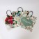Package "Assorted Flowers", polyethylene with a plastic handle, mix 100 μm 38 x 35 cm