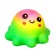 Magic "octopus" with paste, color mix