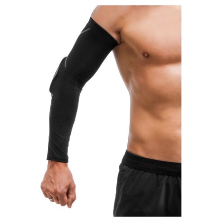 Sports compression sleeve with ONLYTOP protection, p. M, black color-1