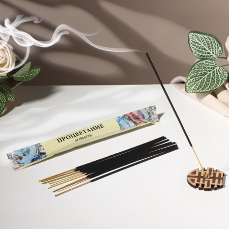 Incense "The Secret of the Night Profpering", 8 sticks in soft packaging