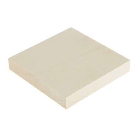 Board for threads, from linden, 100x100x15 mm
