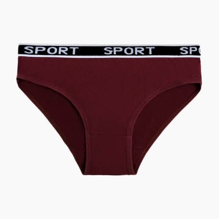 Cowards women's slips, burgundy color, size 44-46