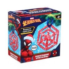 Set for Marvel experiments “New Year's Crystals: Spider-Man”, with your own hands