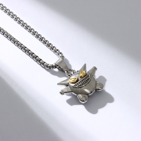 Piece "Monster" Cartoon, golden color in black silver, 70 cm-1