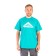 T-shirt Payer Infinity, Cotton, Tiffany, XS