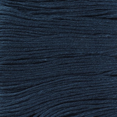 Set of threads Muline No. 3750, 8 ± 1 m, 6 pcs, black and blue color