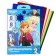 A set of color paper with A4 holography, 8 sheets, 8 colors, 80g/m2, cold heart