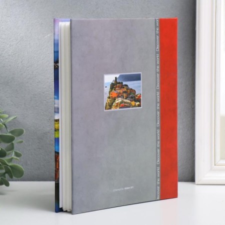 Photo album "houses" for 200 photos, 50 sheets, 10x15 cm-1