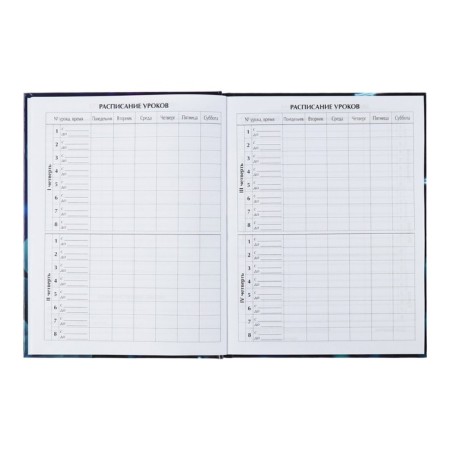 Universal diary for grades 1-11, Neon, solid cover 7BC, glossy lamination, 40 sheets-6