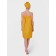 Female bath set, size 78x145 cm, yellow color