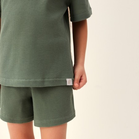 Pajama Children's SL Home P 36 (134-140), olive-3