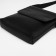 Male bag over the shoulder, Textura, external pocket, black color