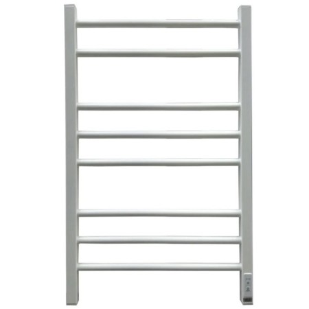 Electric towel Grois Nex GR-112, 400x800 mm, 8 crossbars, lower, white