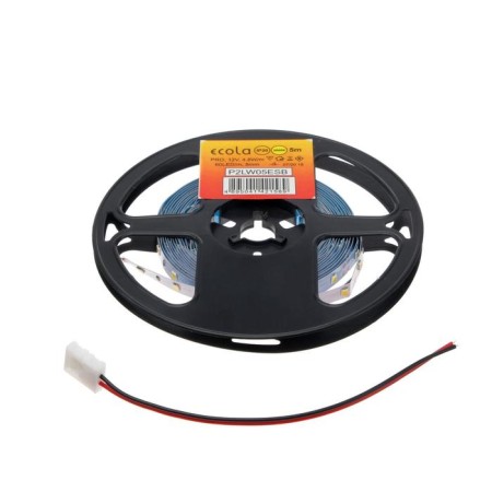 Ecola Pro 5 m, IP20, SMD3528, 60 LED/m, 4.8 W/m, 12 V, 2800K-5
