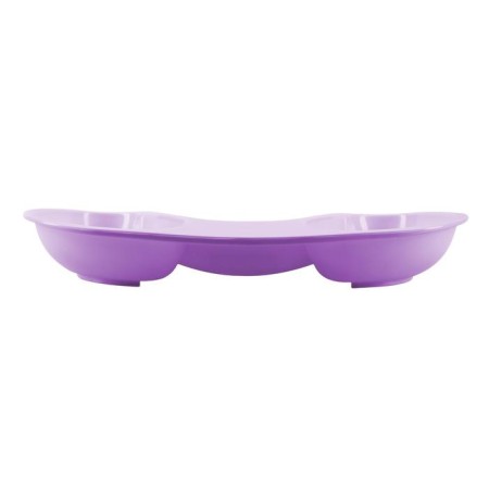 Baby "Bunny" plate, three -section-2