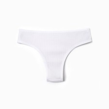 Cowards female brazilians, white color, size 50 (xl)