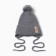 Children's hat Minaku, rr 35-40, gray color
