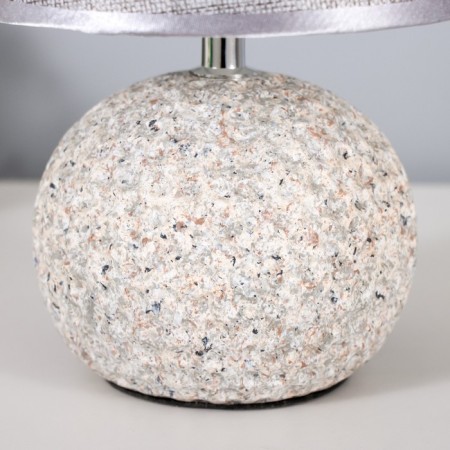Table lamp 16293/1GR E14 40W gray 20x20x28.5 cm Risalux-4