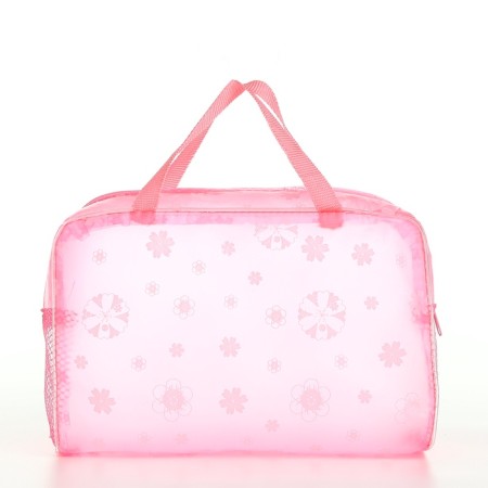 Lightning cosmetic bag, pink color-1
