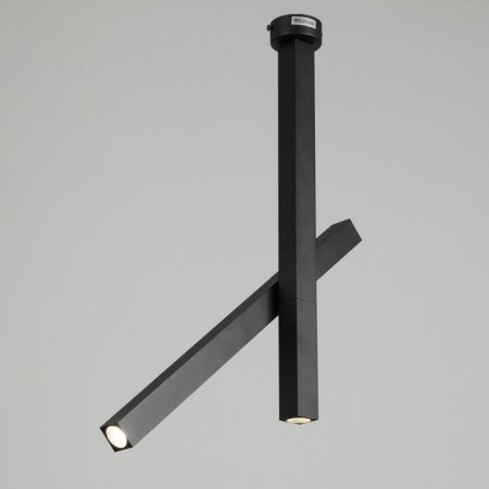 Bayerlux lamp "Robum" LED 10W Black 6x6x60cm-1
