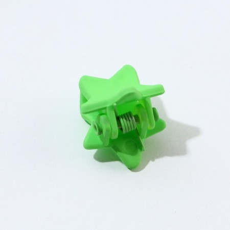 A set of hair crab "Foxes", 10 pcs., 1.2 x1.2 x 1 cm-5