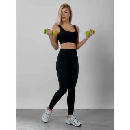 Sports suit female, size 46, black color-7