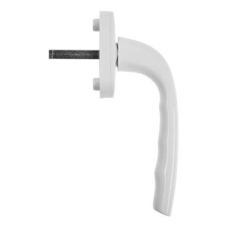 Aluminum handle, window, hermo agate, white color-2
