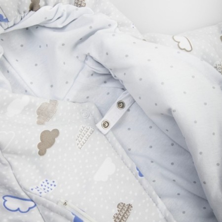 Kinderlitto Kinderlitto overalls. Cloud ", height 68-74 cm, gray color-2