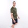 Male shorts, dark blue color, size 50 (34)
