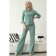 Female suit, size 46, mint color