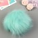 Pompon Artificial fur "Mint" d = 13 cm