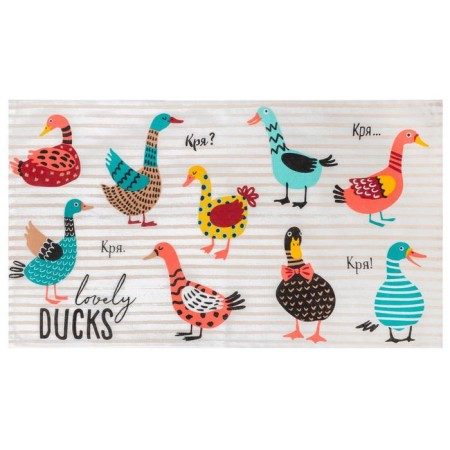 Easter share of Lovely Ducks 35x60 cm, 100% cotton, 160g/m2-1