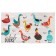 Easter share of Lovely Ducks 35x60 cm, 100% cotton, 160g/m2