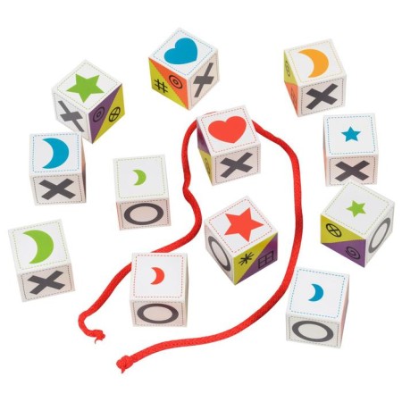 Set. The average package with IQ games for the development of logical thinking (5-8 years). With a pyramid-16