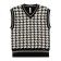 Jacquard vest for a girl, height 134 cm