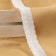 Lace embroidery, 30 mm × 13.7 ± 1 m, white color