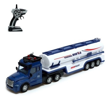 Radio controlled truck "Basket", works on batteries, lighting effects