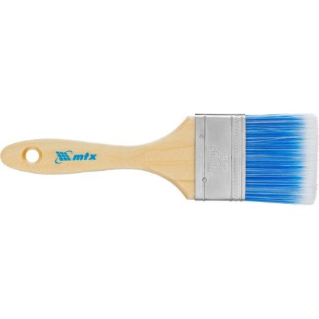 Brush flat MTX 83072, artificial bristles, wooden pen, 2.5 "-1