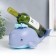 Souvenir Polystone stand for the bottle "Blue whale" 14.5x18x27 cm