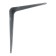 Bracket, 150x125x0.8 mm, metal, chromium color, 1 pc.