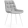 SHELS on a metal frame Chelsea Metal/velor, white/light gray 50x60x80 cm