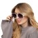 Women's Sunglasses "OneSun", UV 400, Duke 14.3 cm, lens 6x5.7 cm