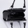 Bag-tout El Masta with a zipper, 2 outer pockets, a long belt, color graphite
