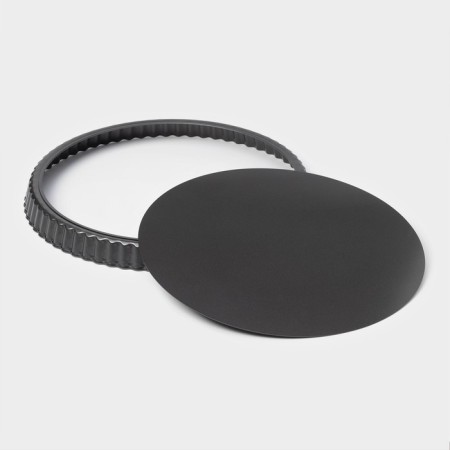 Baking uniform "Jacqueline", d = 32 cm, removable bottom, anti -stick coating, black color-2