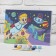 Picture on numbers for children on the subframe "Space Journey", 20 x 30 cm