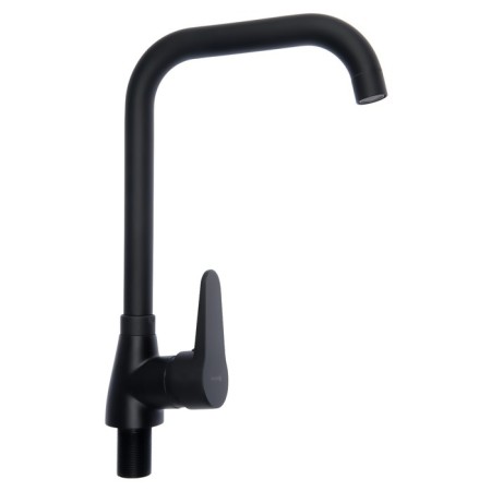 Juguni kitchen mixer 0402.157, one -rod, tall, black color