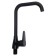 Juguni kitchen mixer 0402.157, one -rod, tall, black color