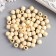 A set of beads for creativity "Natural" 50 g 1.2x1.1 cm